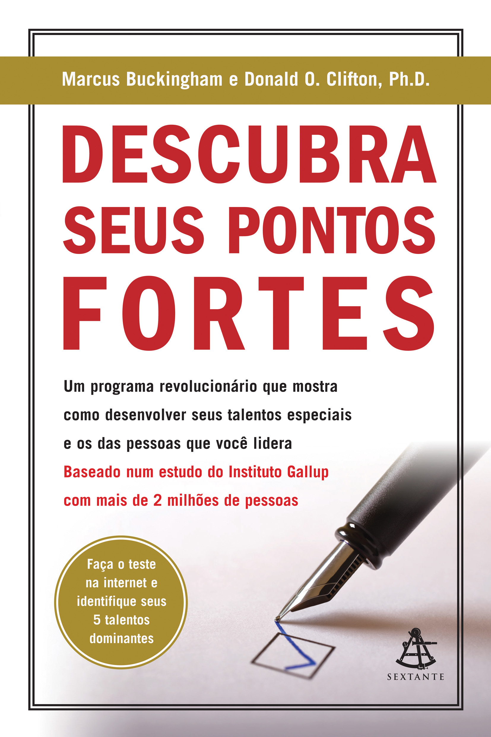 Capa livro Descubra seus pontos fortes