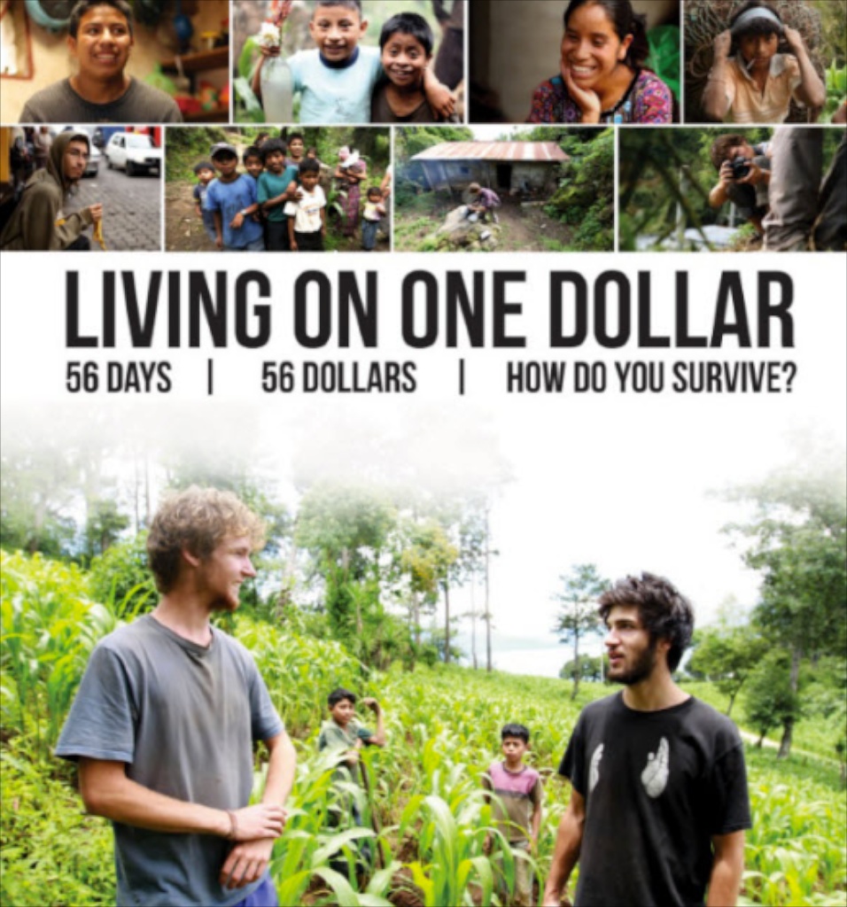 Capa Filme Living on A Dollar